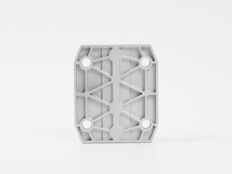 aluminium elevator guide shoe back view