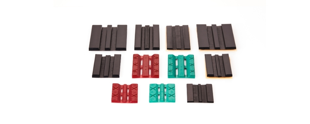 elevator guide shoe inserts in PE, PA and PU materials