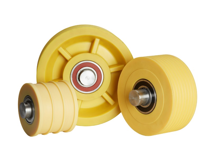 plastik asansör kasnakları