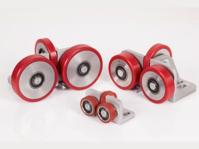 hidrolik asansör makaraları poliüretan tekerli